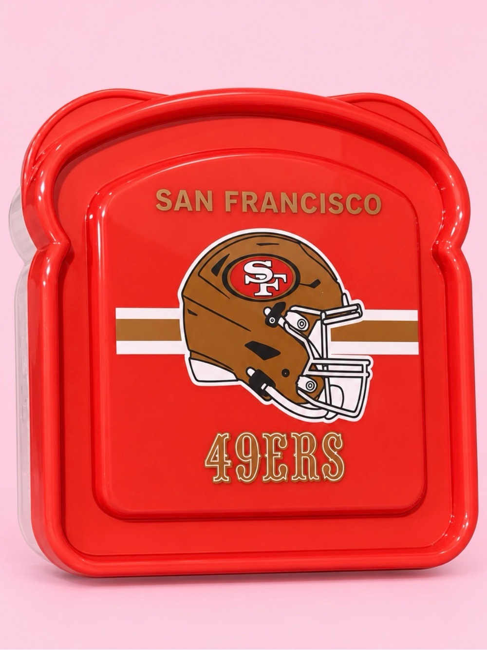 San Francisco 49ers NFL Sandwich Container Lunch Box